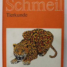 SCHMEIL BIOLOGISCHES UNTERRICHTSWERK - TIERNKUNDE , 1974, TEXT IN LIMBA GERMANA