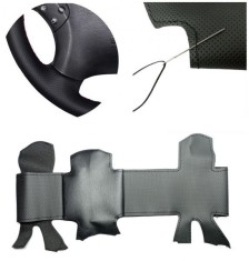 Capacul volanului pentru MERCEDES E W211 2002-2009 Eco Piele Pentru cusut