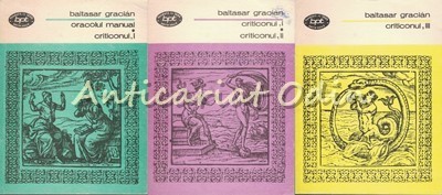 Criticonul I-III - Baltasar Gracian foto