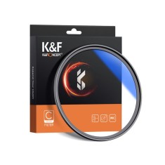 Filtru K&amp;F Concept Slim Blue MC UV 55mm Japan Optics KF01.1423