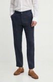 Joop! pantaloni din in Hank culoarea albastru marin, cu fason chinos, 30042198 10017599