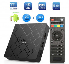 TV Box Android 9.0 HK1 / Smart TV System / 2 Gb Ram /16 Gb / Wifi / 4K /Full HD foto