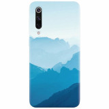 Husa silicon pentru Xiaomi Mi 9, Blue Mountain Crests