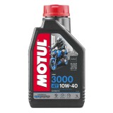 Ulei Motor Motul 3000 10W40, 1L, Semisintetic, Protectie Superiora, Moto 2T/4T, Vascozitate Stabila, Lubrifiere Eficienta