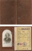 Romania, Carnet de identitate CFR, Bucuresti, 1937