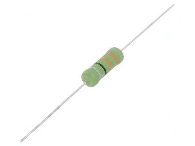 Rezistor Bobinat Ceramic THT 470&amp;Omega; 2W 10% 7x16mm foto