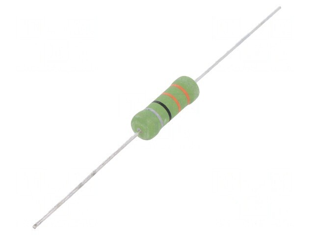 Rezistor Bobinat Ceramic THT 470&Omega; 2W 10% 7x16mm