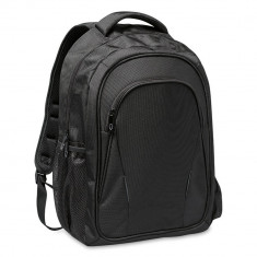 Rucsac pentru Laptop 15 inch, poliester, Everestus, GL27, negru, saculet de calatorie si eticheta bagaj incluse foto