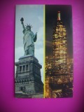 HOPCT 8052 STATUIA LIBERTATII - NEW YORK CITY -SUA-AMERICA DE NORD -NECIRCULAT-PATRIOT A, Necirculata, Printata