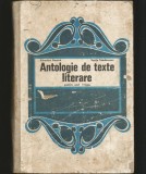 ANTOLOGIE DE TEXTE LITERARE - SILVESTRU BOATCĂ, VASILE TEODORESCU - ANUL I, LICEU, Clasa 9, Limba Romana