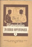 Alimentatia in boala hipertonica - D. Sdrobici