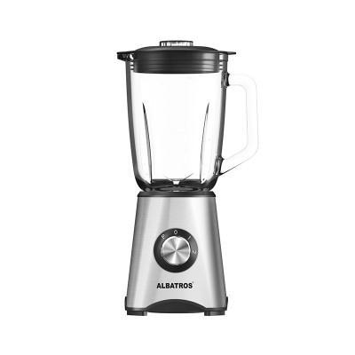 Blender Albatros, 700 W, 2 viteze, functie Pulse, vas sticla, 1.5 l foto