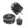 Set 3 perii de curatat pentru bormasina, prindere HEX 1/4, RPT, 170113