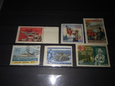 TIMBRE URSS ANII 50 foto