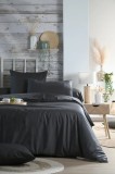 Cearsaf De Pilota Elysee Pat Dublu 240x220cm, Culoare Antracit, 100% Bumbac Oeko Tex