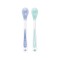 Set 2 lingurite termice, Soft-Ended, blue mint