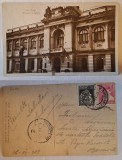 Carte Postala veche, circulata, datata 1929, Universitatea din Iasi