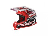 Cumpara ieftin Casca Enduro/Motocross SMK Allterra Tribou Negru-Rosu 2XL, Omologata ECE 22.05, Ventilata, Compatibila Ochelari