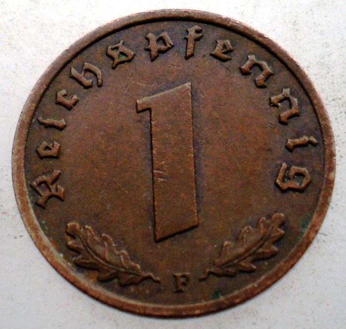 2.409 GERMANIA 1 REICHSPFENNIG 1937 F