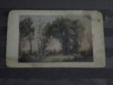 ROMANIA - REPRODUCERE MATIN ( COROT ) - CARTE POSTALA TRIMISA DE LA BUCURESTI ROMANIA IN1904 LA CLUJ ( KOLOZSVAR ) AUSTROUNGARIA - TIMBRU ROMANESC, Circulata, Printata