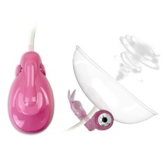 Pompa Automata Clitoris Intimate Cup, 10 Viteze Vibratii, TPR, Roz