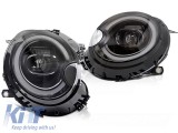 Set de faruri LED de tuning potrivit pentru Mini Cooper R55 Clubman 2007-2014, R56 hatchback 2006-2014, R57 cabrio 2009-2014, R58 Coupe, R59 Roadster