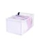 Cutie cu Plasa Textila, Corp cu 7 Compartimente si Lungime 36cm x latime 14cm x Inaltime 12cm, pentru Organizat Lenjerie de, Alb, CBD CORAL BEST DEALS