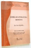 Limba si literatura romana - bacalaureat 2004