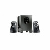 Sistem audio 2.1 Logitech Z313 , Putere RMS 25W , Telecomanda pe fir , Negru