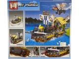 Set constructie gen lego corabie pirati si dragon MG1100