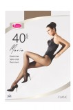 Dres Dama 40 DEN Semi-Matt Maro Elegant cu Elastic in Talie Marimea L/XL