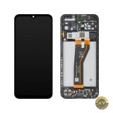 Display cu Touchscreen Samsung Galaxy A14 5G A146 cu Rama Versiune Non-Europa Negru Service Pack GH82-30658A