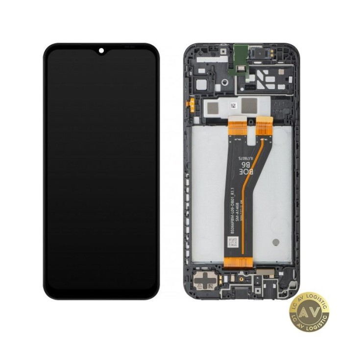 Display cu Touchscreen Samsung Galaxy A14 5G A146 cu Rama Versiune Non-Europa Negru Service Pack GH82-30658A