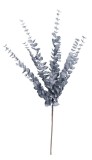 Cumpara ieftin Set 3 crengute Eucalipt artificial albastru 60x119h