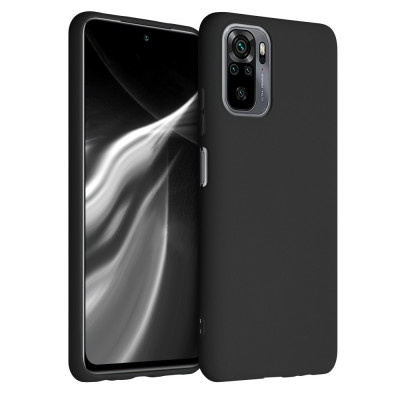 Husa pentru Xiaomi Redmi Note 10 / Redmi Note 10S, Silicon, Negru, 54541.47 foto