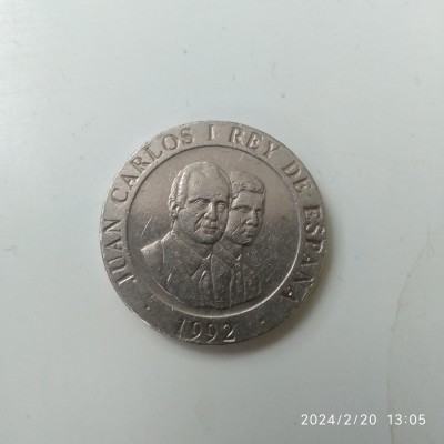 -Y- MONEDA SPANIA 200 PESETAS 1992 foto