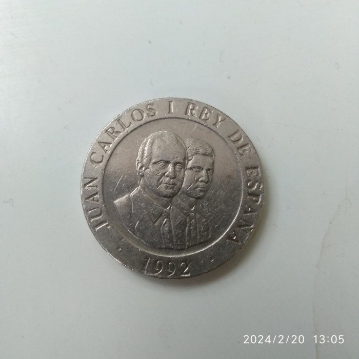 -Y- MONEDA SPANIA 200 PESETAS 1992