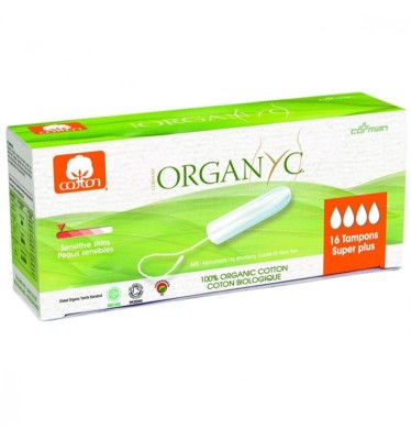 Tampoane Organyc Super Plus din Bumbac Organic Pronat 16buc foto