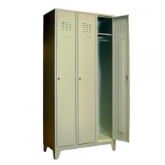 VESTIAR METALIC CU 3 USI SI PICIOARE, 889x450x1920 mm (LxlxH), ECO+