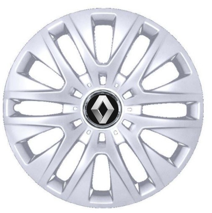 Set 4 Capace Roti Autohelix MSA&reg; R16, Potrivite Jantelor de 16 inch, Pentru Renault, Model 429