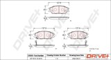 Dr!ve+ DP1010.10.0015 set placute frana,frana disc