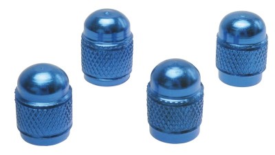 Set capacele auto Automax pentru ventil rotund albastru, 4 buc. AutoDrive ProParts foto