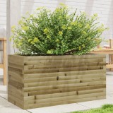 VidaXL Jardinieră de grădină, 90x40x45,5 cm, lemn de pin impregnat 847272