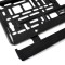 Suport numar inmatriculare negru 52.3 x 11cm AVX-AM01642