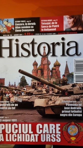 Revista Historia An XI Nr. 116 / August 2011