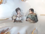 PORTELAN FRANTA NAPOLEON si JOSEPHINE rara SOSIERA APERITIVE marcata DE COLECTIE