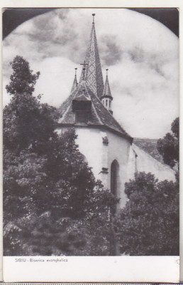 bnk cp Sibiu - Biserica evanghelica - necirculata foto