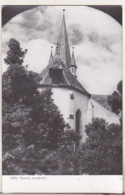 bnk cp Sibiu - Biserica evanghelica - necirculata foto