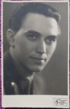 Fotografie tip Carte postala, Militar roman, perioada interbelica