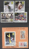 Niger 1988 Sport, Olympics, set+perf.sheet, used AF.004, Stampilat